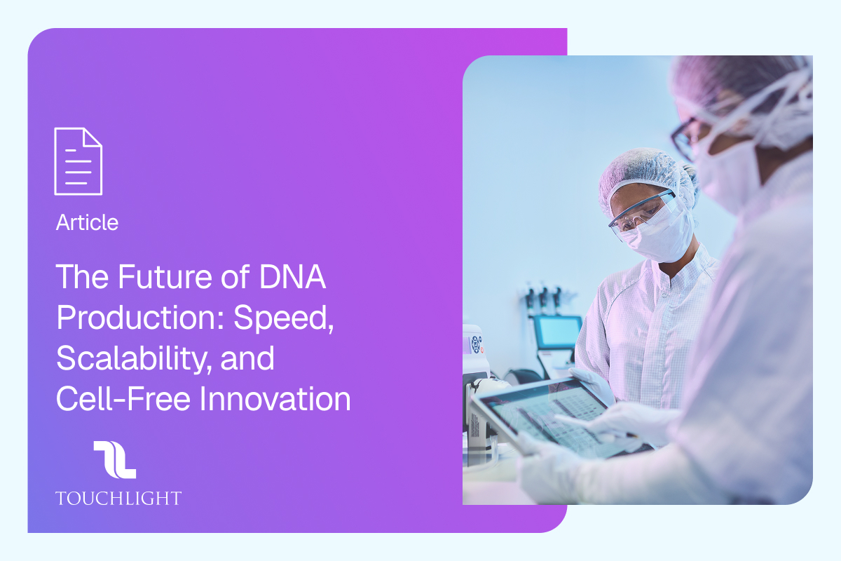 The Future of DNA Production: Speed, Scalability, and Cell-Free Innovation